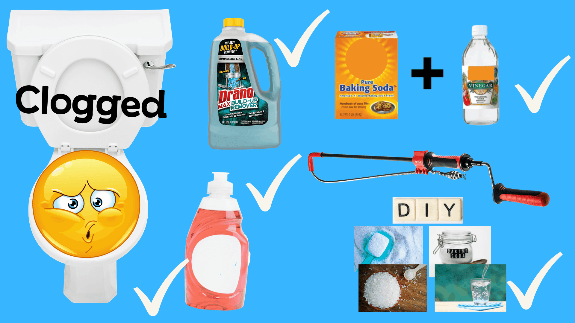 How to Unclog Toilets with Baking Soda? Pete's Tools