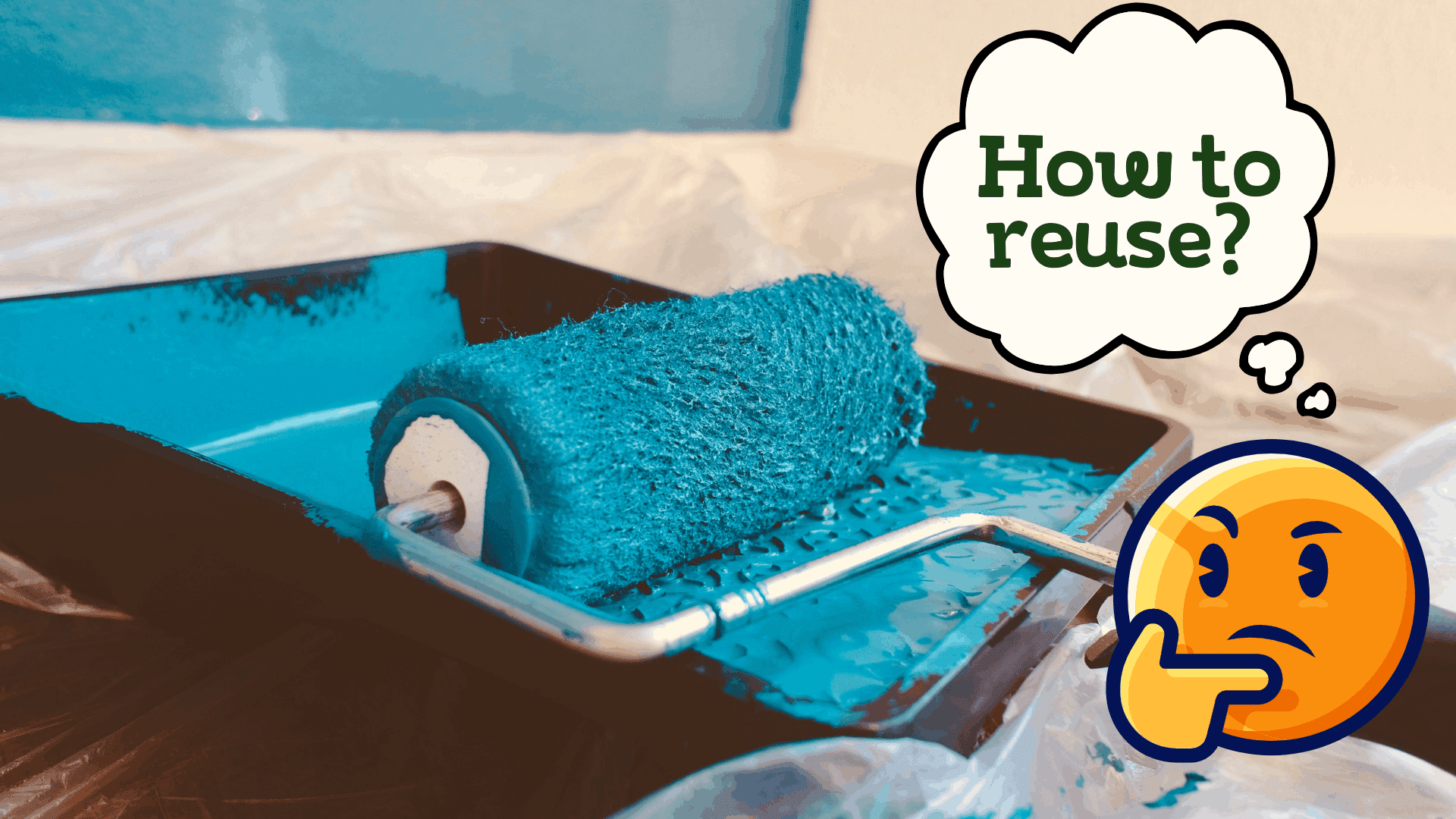 How To Clean Paint Roller Fast & Easy Save Money Recycle Now